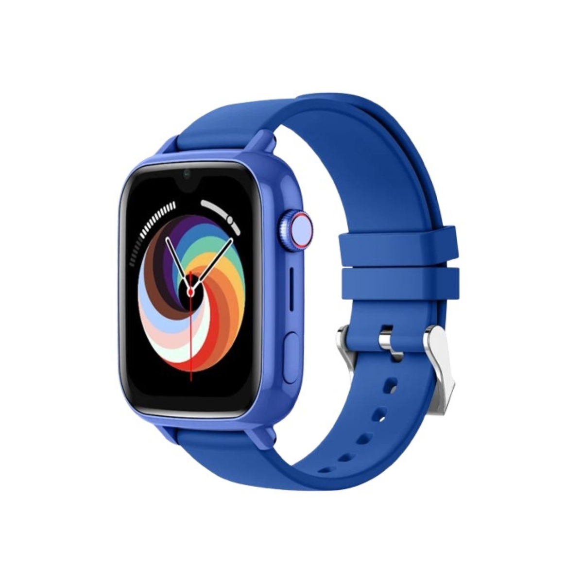 Smartwatch Guardian Kids 4G Ultra GPS azul com bracelete silicone e rastreamento GPS para crianças - Quantumix
