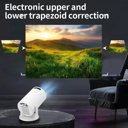 Mini Projetor 4K Full HD Portátil com WiFi e Bluetooth